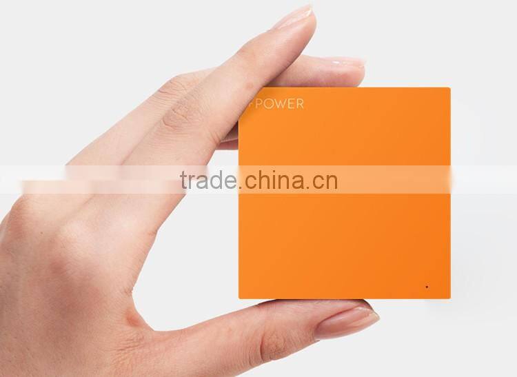 Ultra thin power bank,slim business card power bank 2500MAH, Custom printing logo, mobile charger