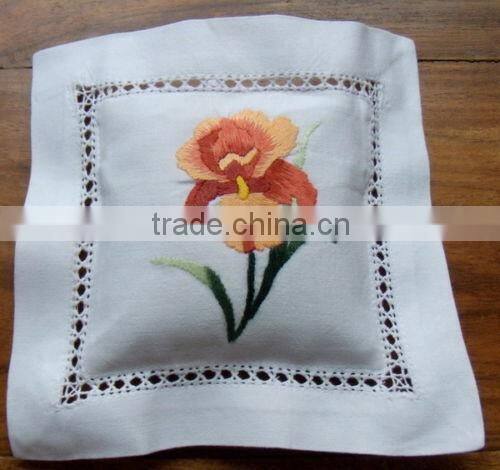 cotton embroidery lavender bag