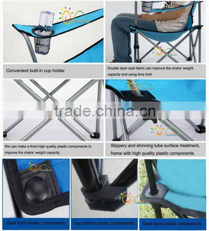 Best sell folding double seat camping chair