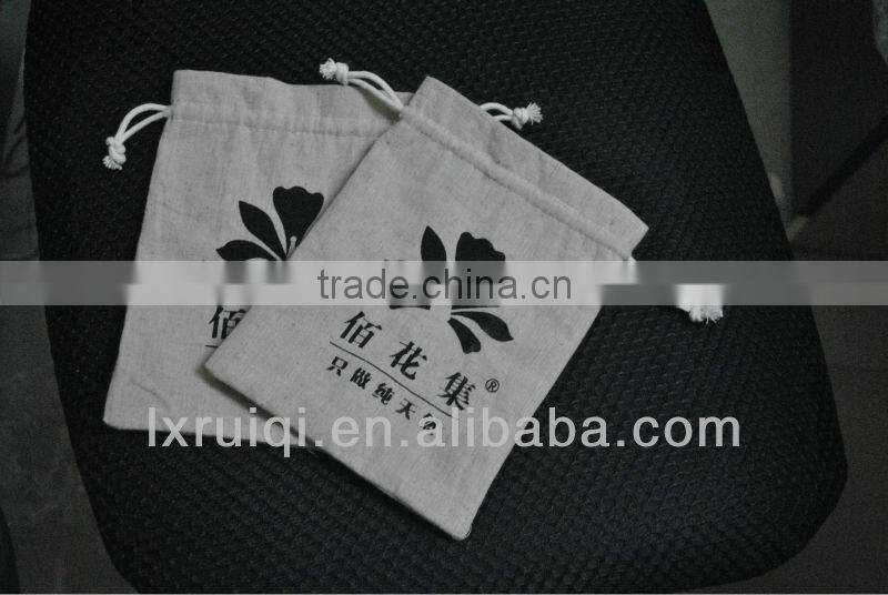 2016 hot sale jute bag ,drawstring jute packing bags ,promotion pouch