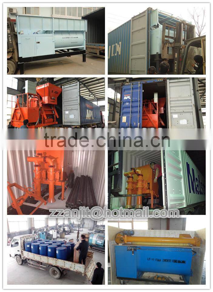 CLC hydraulic foam concrete pump