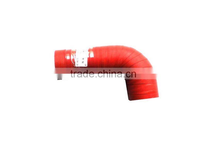 NKR55 Euro 2 genuine auto air cooler inlet hose soft red short JMC QINGLING pick up truck auto spare parts