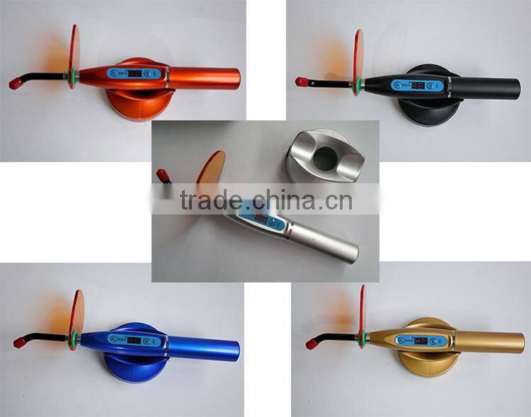 5 color wireless dental curing light unit dental device cure light machine