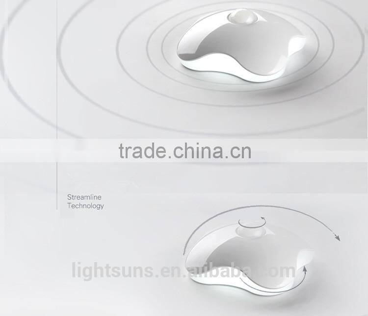 2015 New Design Four Leaf Clover Shape High Brightness White Or Yellow Human Body Induction Lamp with 3M tape