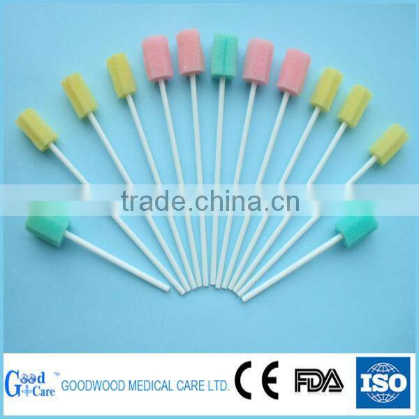 disposable oral swabs for medical use