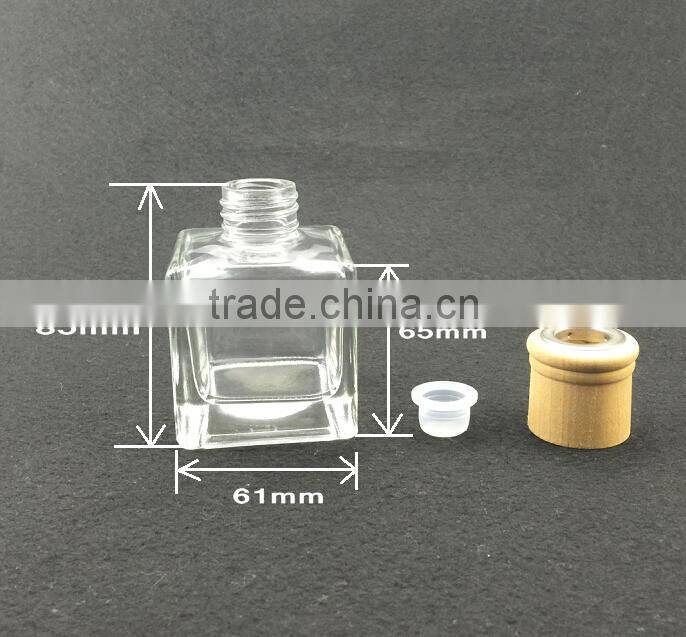 wholesale decorative glass perfume reed diffuser bottle