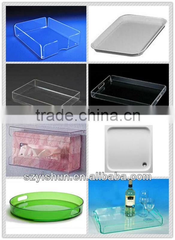 Manufacturing acrylic tray acrylic cash tray