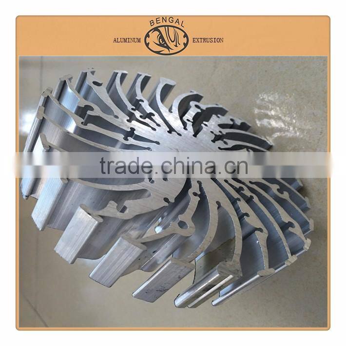 Large Dimension Aluminum Extrusion Heat Sink