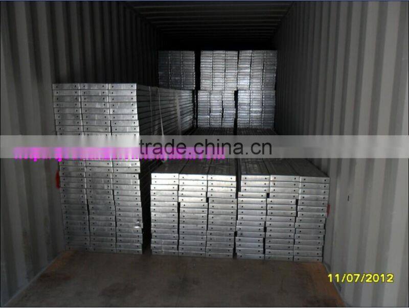 Scaffolding steel Planks