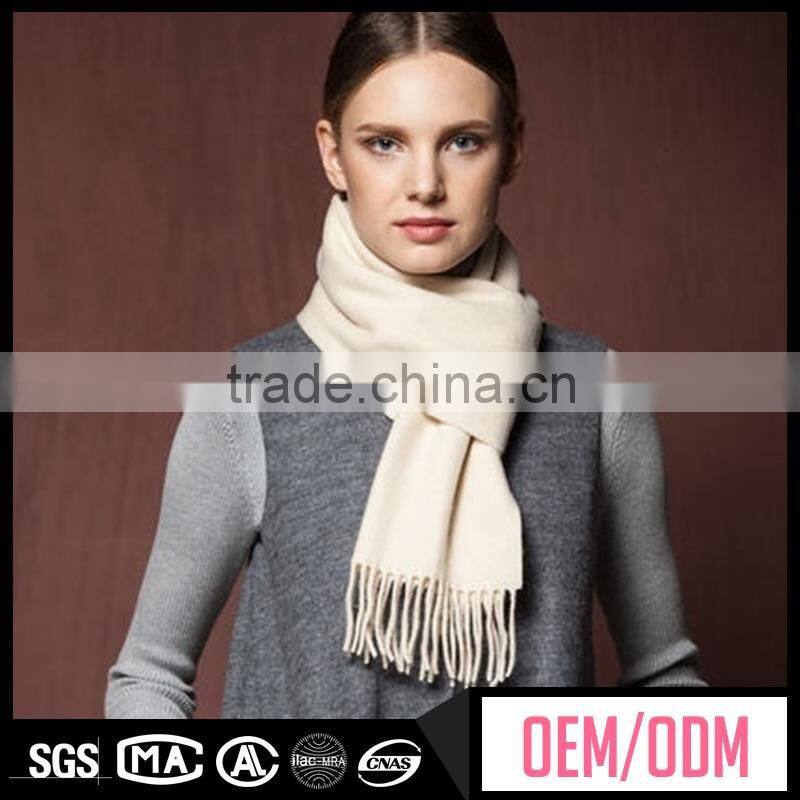 New scarf oem, knitted wool scarf, super thin lightweight plain color scarf