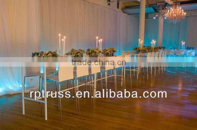 Hot selling wedding pipe drape, portable pipe and drape for wedding