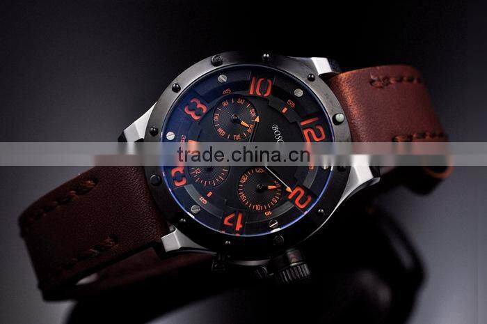 Specialized Customizable Brand Movement Stainless Steel Back Watch