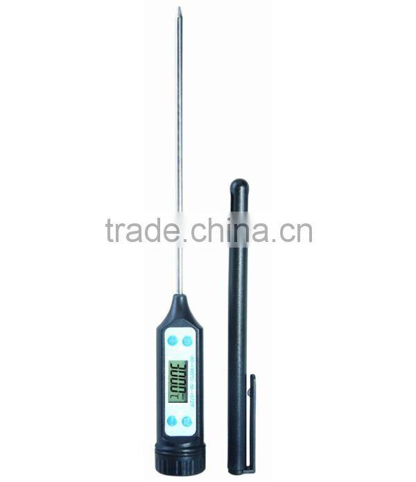 Waterproof cooking food thermometer with LCD display for food,coffee,milk,drink and at BBQ