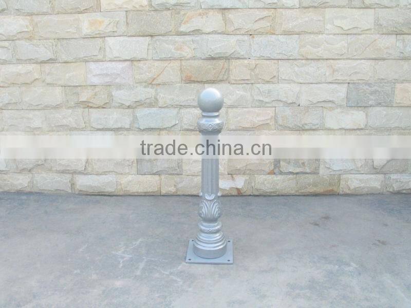 High quality cast iron corner security bollard