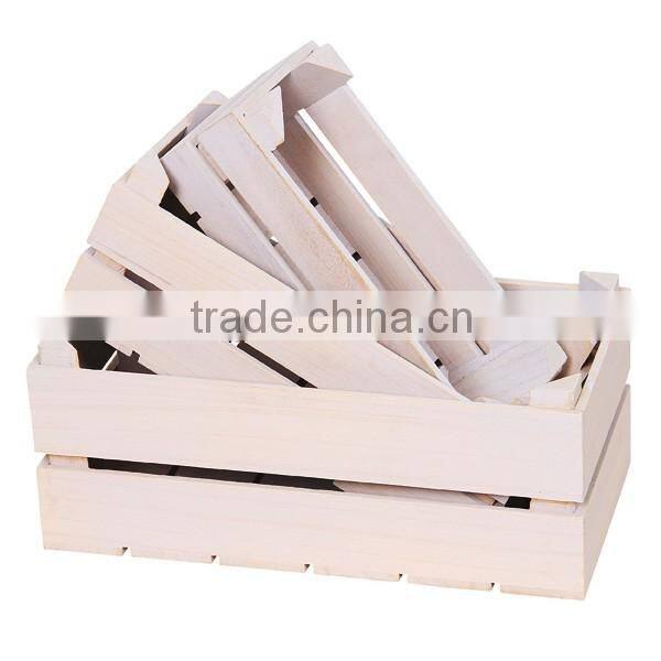 Cheap wooden packing box wooden fruit box wooden fruit crate