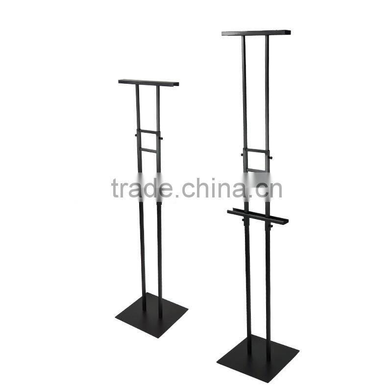 yiwu advertising board display rack easel stand metal stand easel