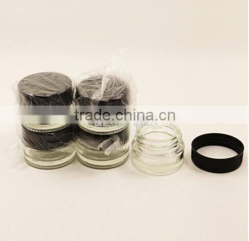 5g 10g 15g 20g food-grade smaller honey glass bottle best container for wax concentrate