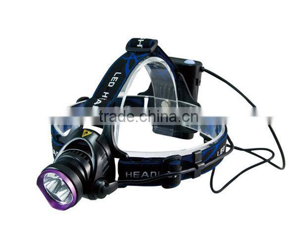 C-REE T6 LED Headlight 18650 battery Rechargeable Zoom hunting camping headlight