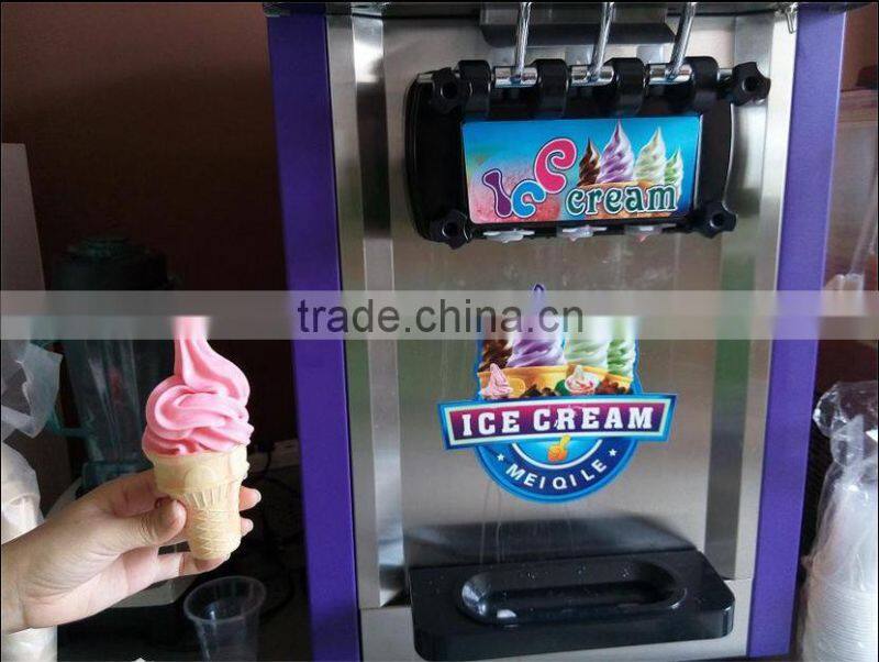 Soft serve ice cream machine
