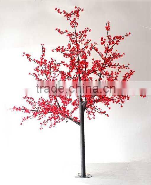 Plastic Japanese Led Cherry Blossom Tree Outdoor Lighted Cherry Blossom Trees Light