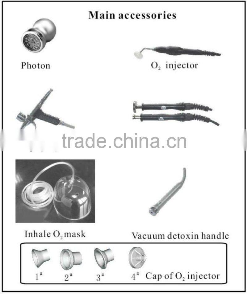 2016hot sale oxygen injection beauty equipment