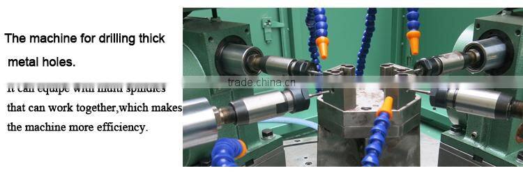 high precision drilling machine with workbench