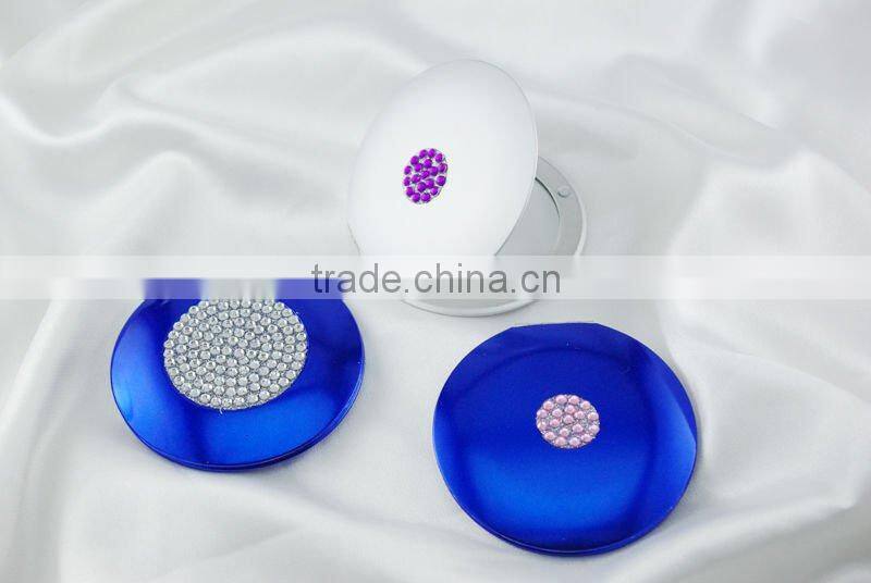 crystal pocket mirror