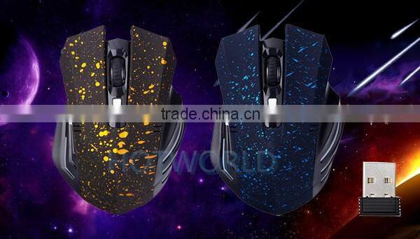 1600dpi Wireless Gamer Mouse for Computer Laptop