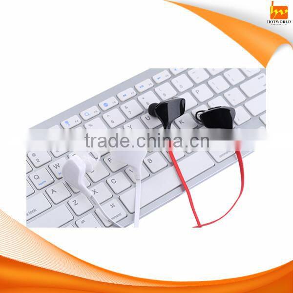 Cheapest sport stereo necklace bluetooth earphone 4.1
