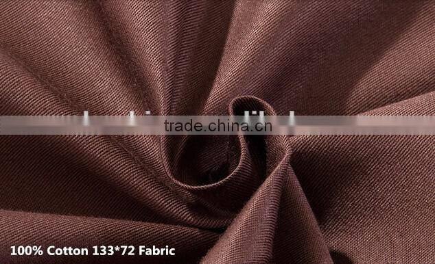 Hot Sale Solid Color Hotel or Dormitory Used Full Cotton Hotel Bedding Fabric