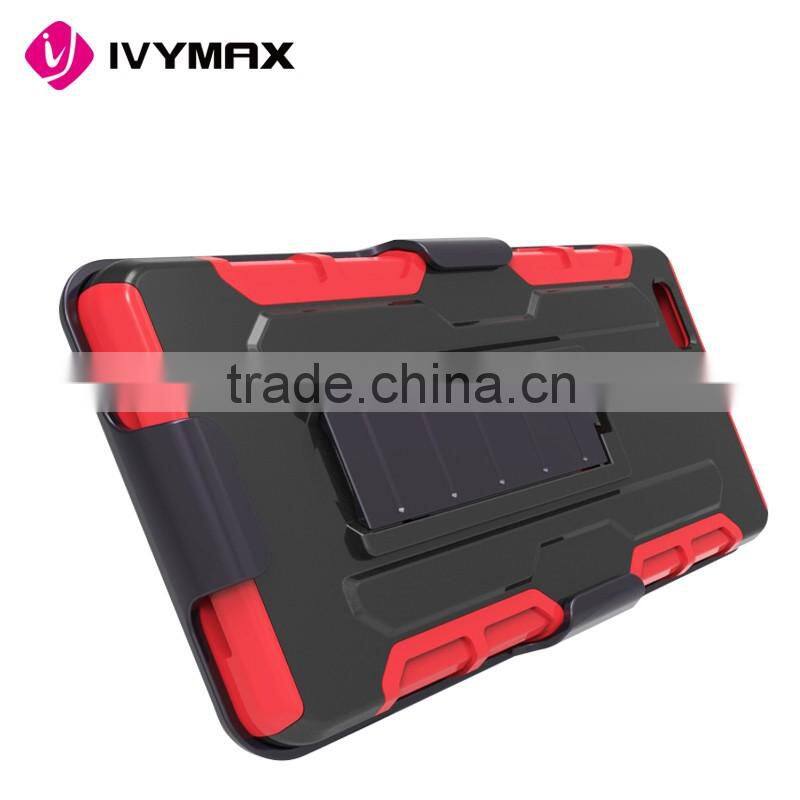 china supplier new armor kickstand cell phone case for HUAWEI P8 Lite