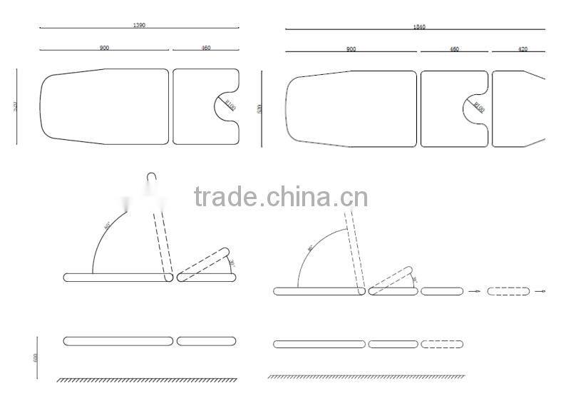Medical gynecology Examination table,hospital examination couch