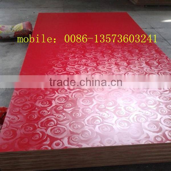 2.5-25mm uv coated mdf board