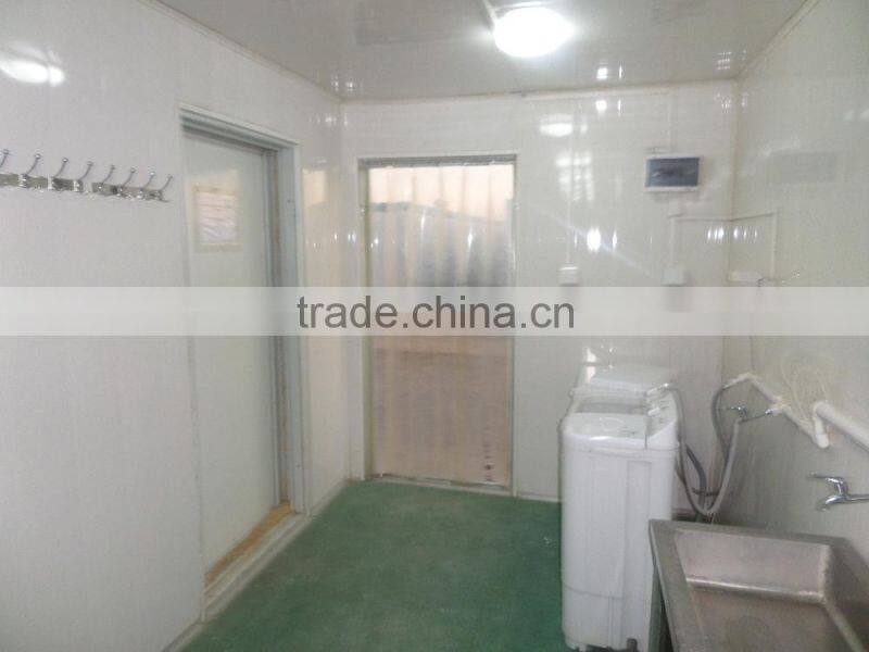 Flat Pack Container Building for Mobile Office and Toilet