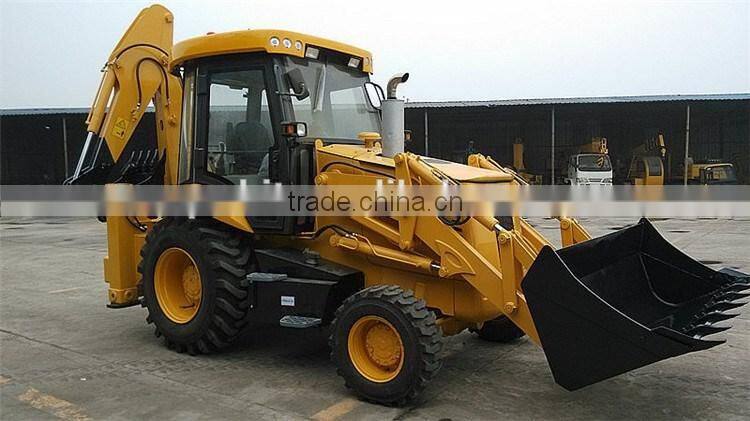 WZ25-10 4wd 40hp tractor with front end loader and backhoe loader