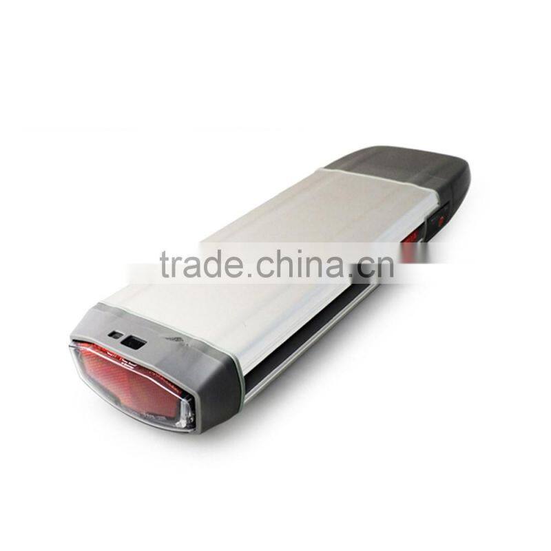 Electric Bicycle Battery Rear back e-bike battery case 36V 10Ah