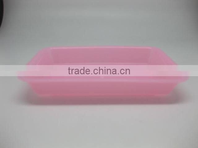Square plastic serving tray