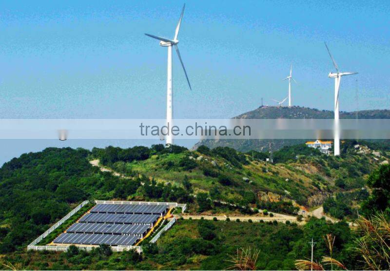 2000W wind/solar hybrid power system(off grid)