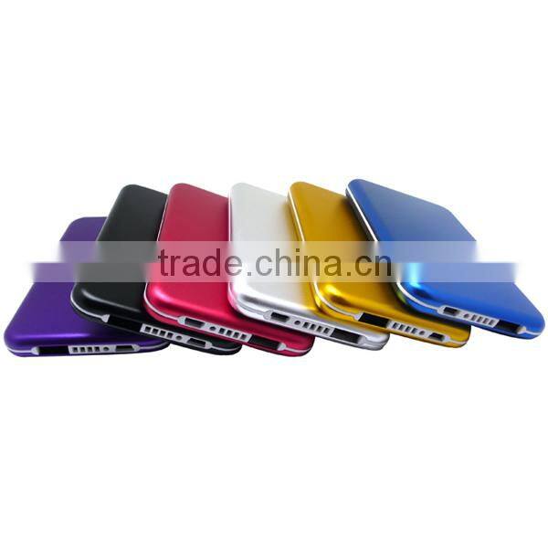 6000mAh power bank with power indicators