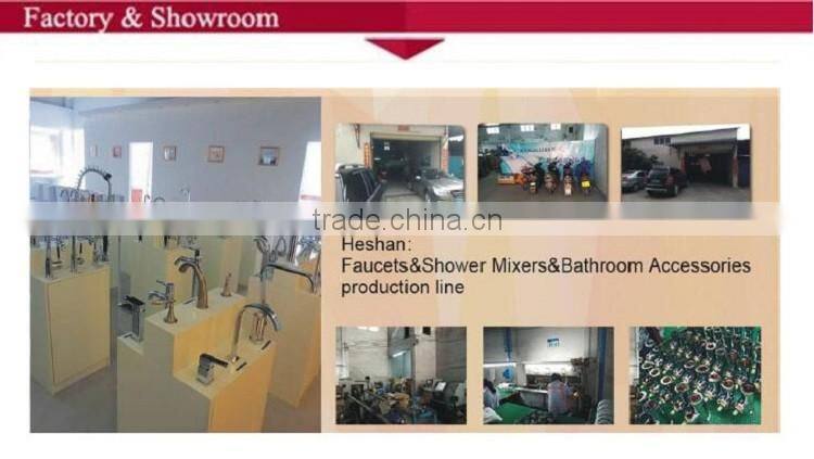 Tub Mounted Solid Brass Chrome Finished Bathroom Bath Faucet BF007