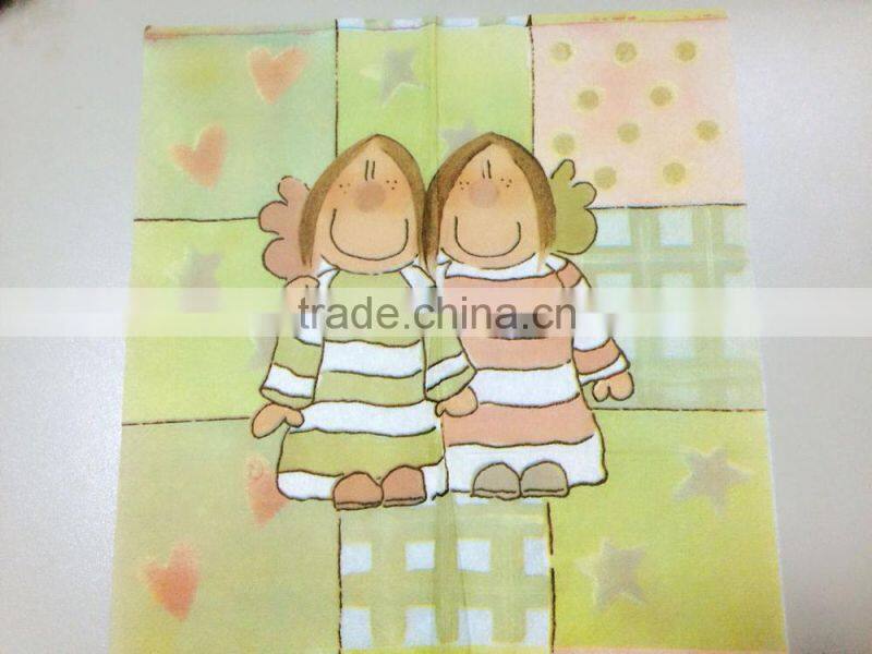 MH-330/MH-250 Hot Sale KFC or MDC Square Napkin Tissue Folding Printing Machine