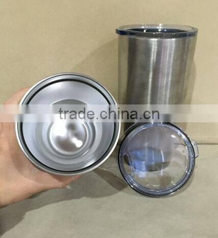 30oz Vacuum Insulated Stainless Steel Tumbler with non-spill slide splash lid