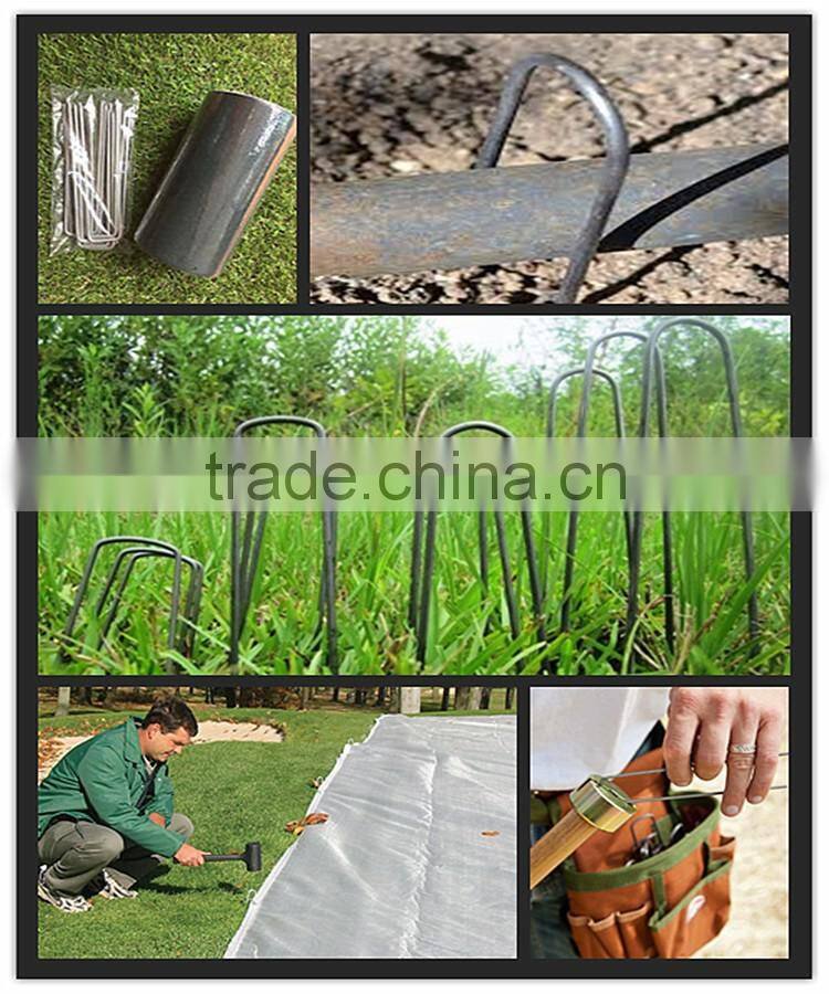 Steel U Shaped Ground Staples From Top Factory