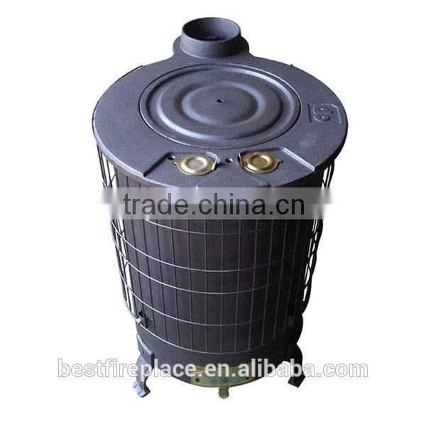 16kw matt black woodburing stove