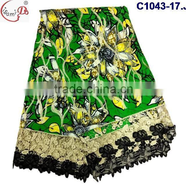 C1043-(14-25)A variety of the newest design of the wax lace different design styles and different patterns for your choice