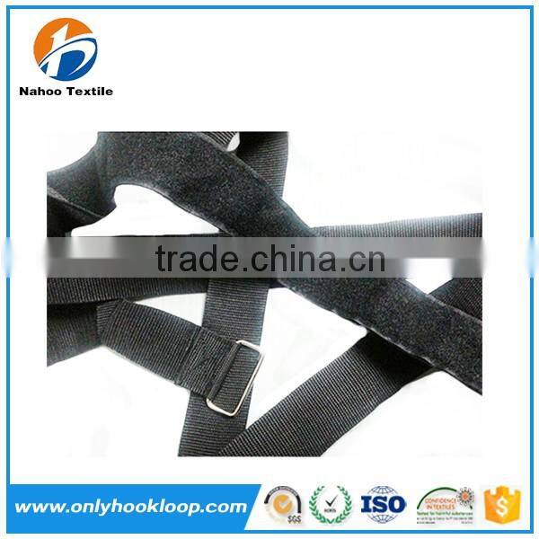 Good blister packing functional self-locking stretch band elastic hook and loop strap