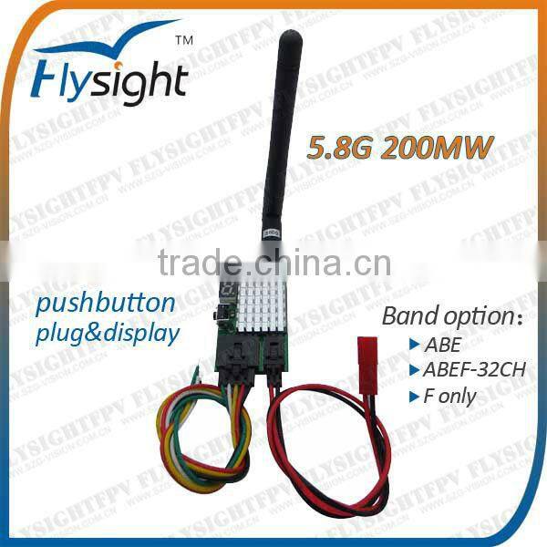 D667 FPV Audio Video TX & RX Transmitter Receiver 5.8GHz for Electric UAVs Helicopter