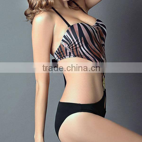 Nylon spandex fabric hot sexy xxx bikini girl swimwear photo