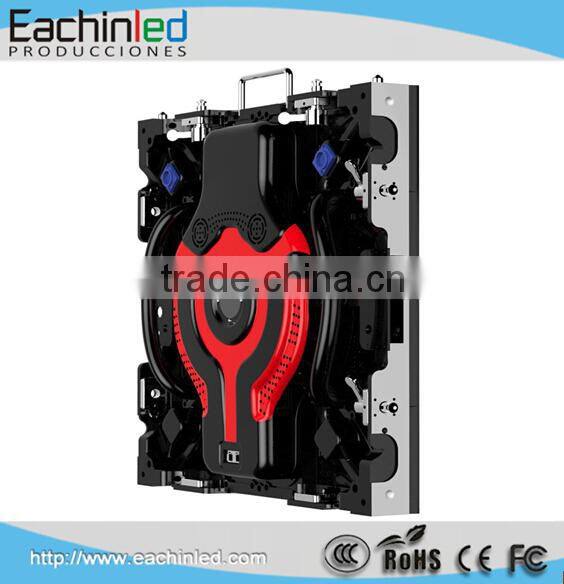 Die-cast small pixel pitch led screens / led video panel p3.91mm