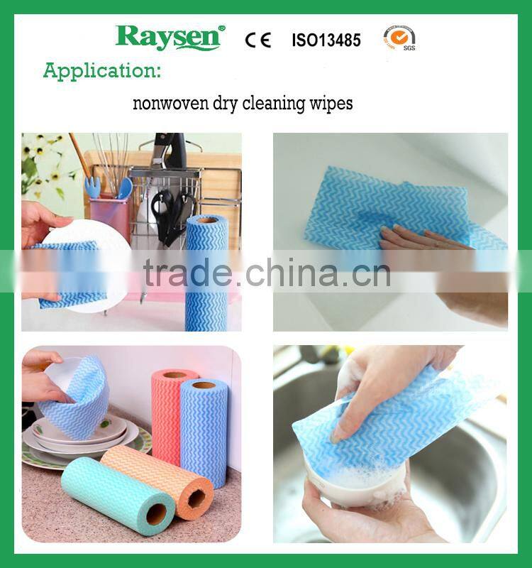 Nonwoven Wipe in Roll for Kitchen and Bathroom Cleaning Works